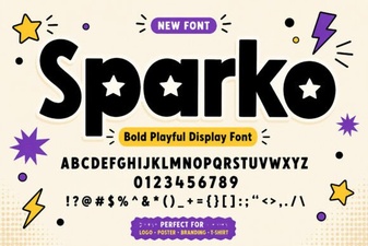 Sparko Font: Creative Design & Versatile Typography