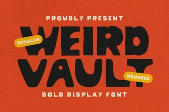 Weird Vault Font: Creative Design Inspiration