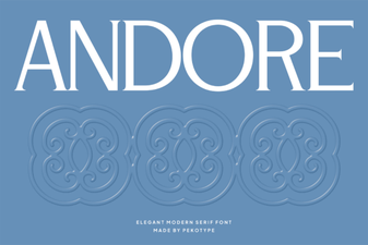 Andore Font: Elegant & Versatile Design Tool