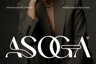 Asoga Font: Creative Design & Versatile Typography