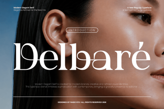 Delbare Font: Elegant Design for Creative Projects